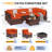 Cawanna 6 - Person Modular Patio Conversation Set with Cushions-2038701822-2052820553