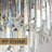 Black Modern Crystal Chandelier