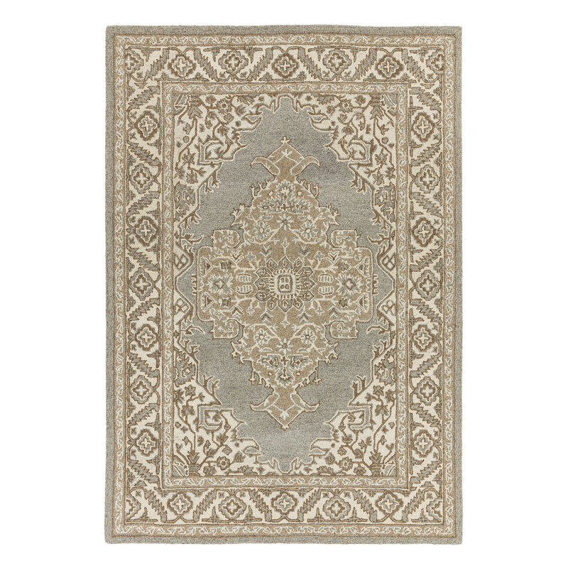 Adonica Oriental Wool Hand Woven Area Rug, Rectangle 160 x 230cm
