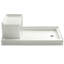 Tresham 60" x 36" Single Threshold Right-Hand Drain Shower Base with Integral Left-Hand Seat-1329612944