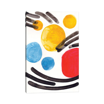 Primary Watercolor by EnShape - Wrapped Canvas Gallery-Wrapped Canvas Giclée