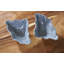 Cast Blue Onyx Bowl, Faux Finish, Narrow
