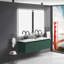 Miroir de salle de bain à DEL 84 x 48 po avec façade et rétroéclairage, miroir de meuble-lavabo mural avec cadre en aluminium, antibuée, mémoire, 3 couleurs, gradation continue