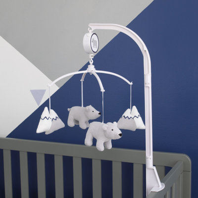 Abstract Musical Crib Mobile