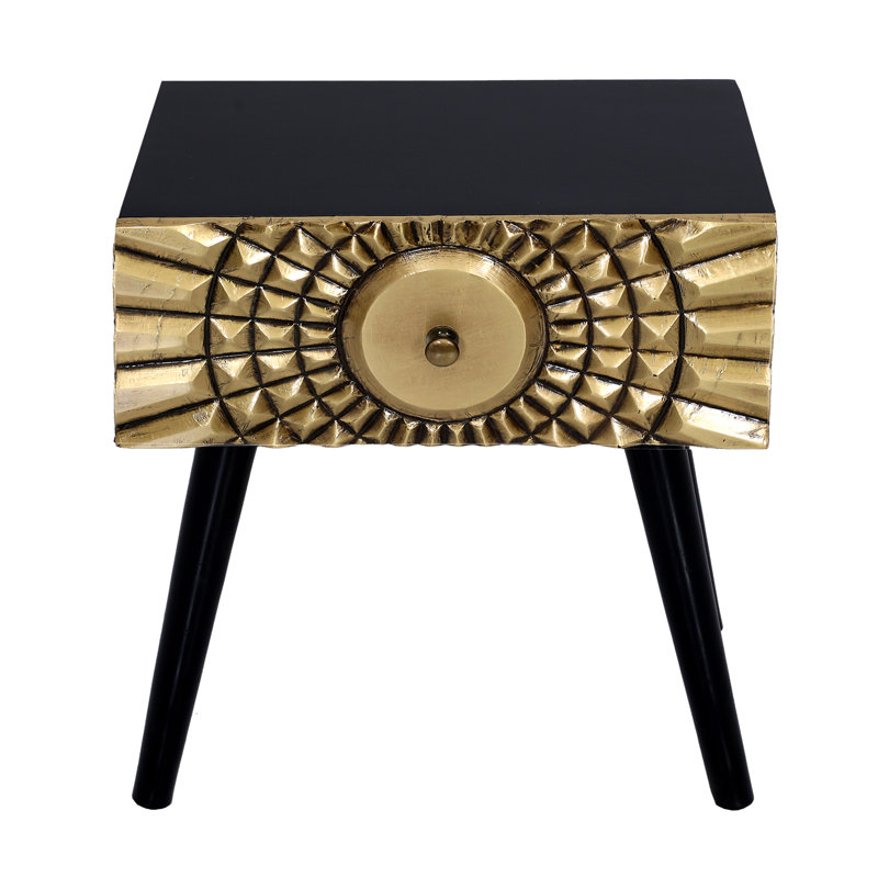 Karnes 18'' W Metal Nightstand