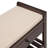 Shoe Rack With Cushioned Seat And Drawers, Multipurpose Entryway Storage Bench (Espresso)-1207148436