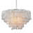 6 - Light Dimmable Tiered Chandelier