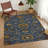 Machine Washable Indoor/Outdoor Chantille ACN2290 Global Rug-1791889850