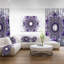 « mauve à motif fractal avec cercles », impression-20866324-35109186