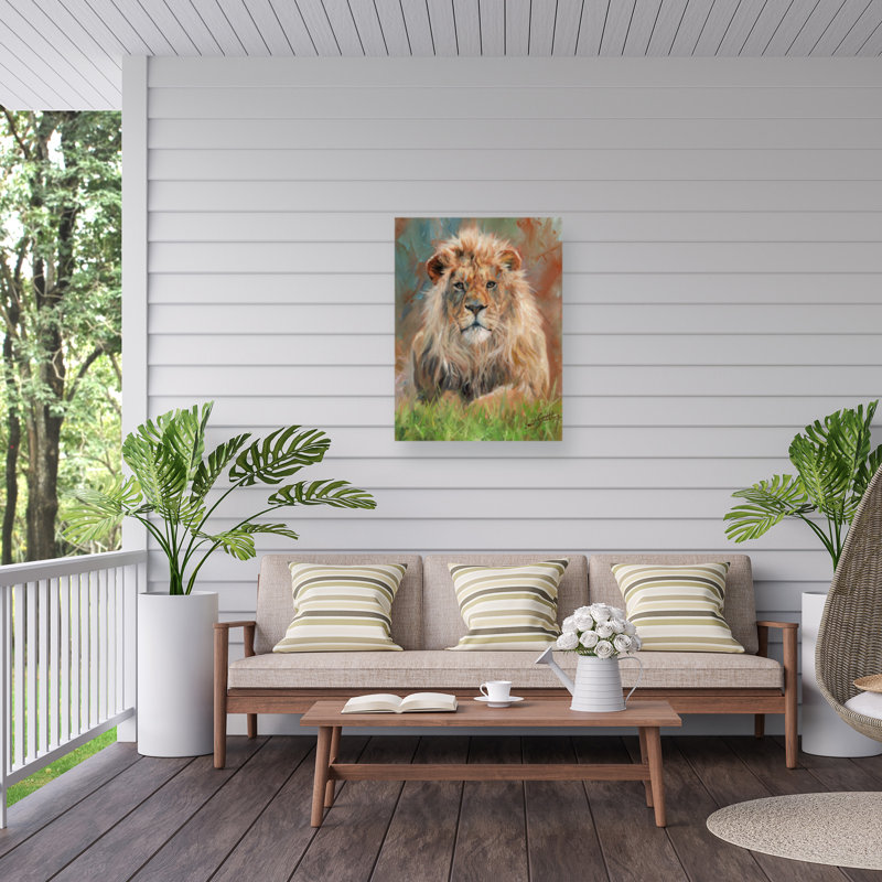 Toile d'extérieur David devant griffonner 1012, H 14 po x l 19 po