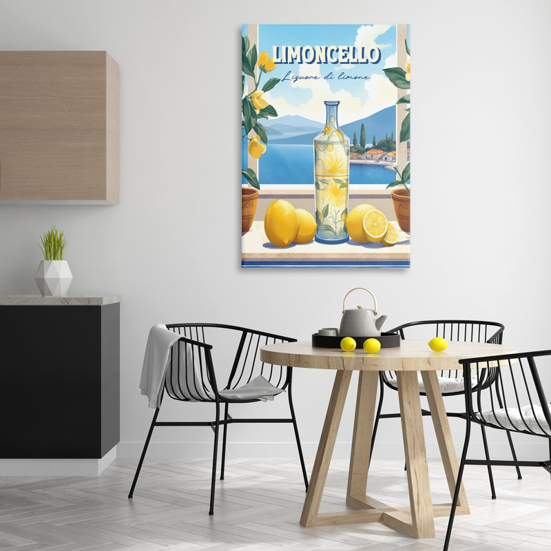 Toile Limoncello, conception par Andreas Magnusson, H 45 po x l 30 po