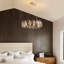 Lustre tambour en métal et cristal 12 lumières Friedhardt-517124