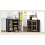 Buffet de cuisine avec portes en verre-75041346