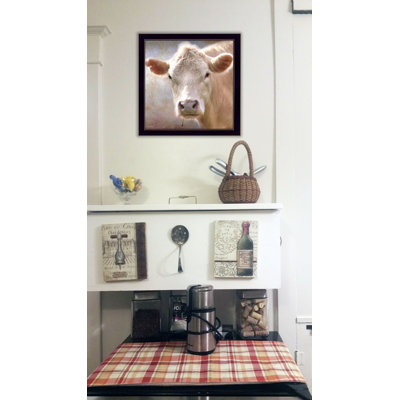 Up Close on the Farm Framed Wall Art for Living Room, Home Wall Decor Framed Print by Lori Deiter