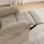 Fauteuil inclinable électrique surdimensionné en chenille avec dossier épais et accoudoirs larges pour le salon-1583945101