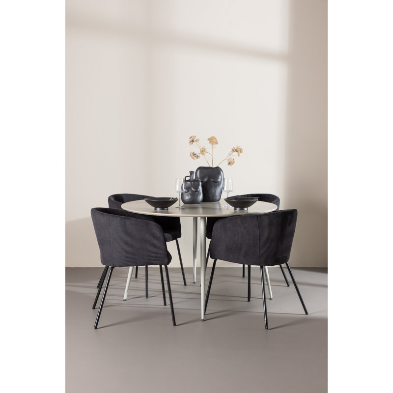 Arelious 4 - Person Dining Set