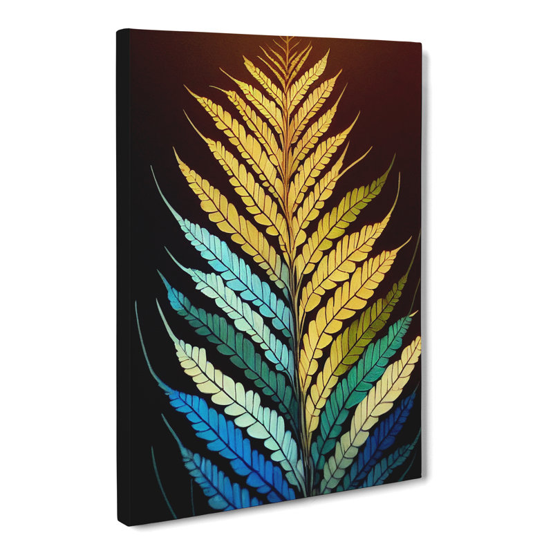 Dumlao Fern Leaf Street - Wrapped Canvas, 76cm H x 50cm W x 3cm D