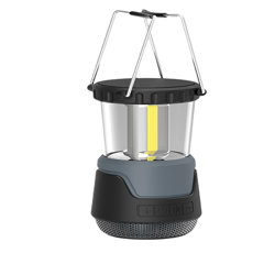 Sunjoy Classic 28 in. Black Outdoor Battery Powered Lantern