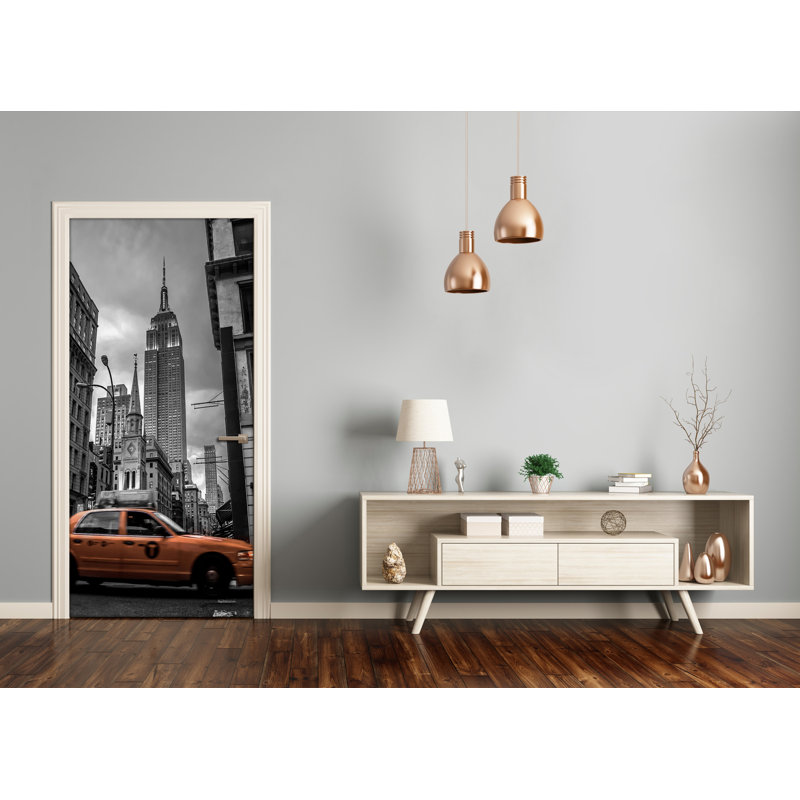 On S In New York City Door Decal
