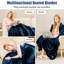 Couverture chauffante en fausse fourrure -143992861