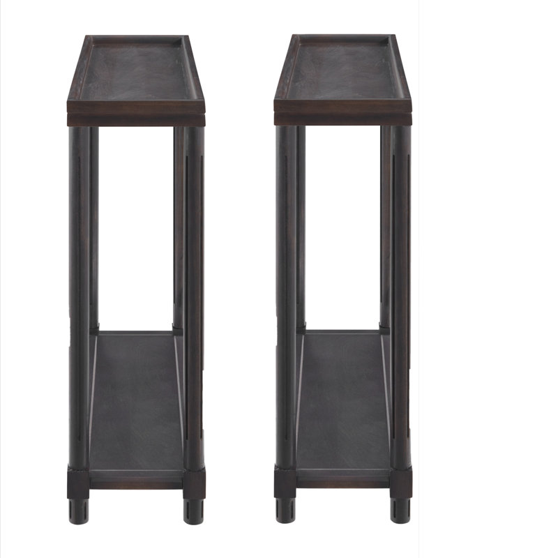 Verrill End Table Set, Espresso