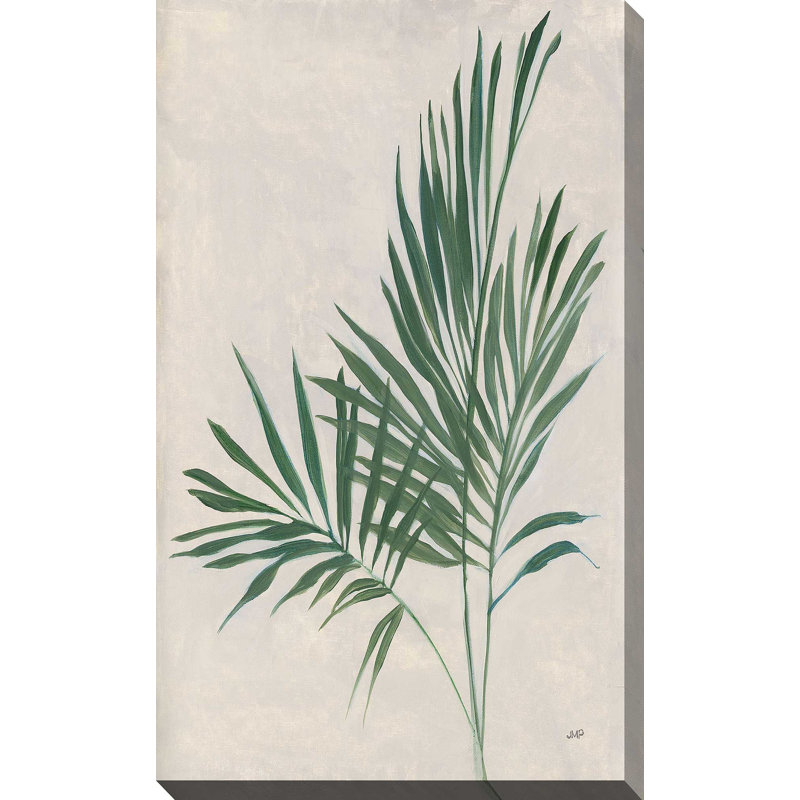 «Palm Botanical IV» par Julia Purinton - impression, Toile tendue, H 48 po x l 28 po x P 1,5 po