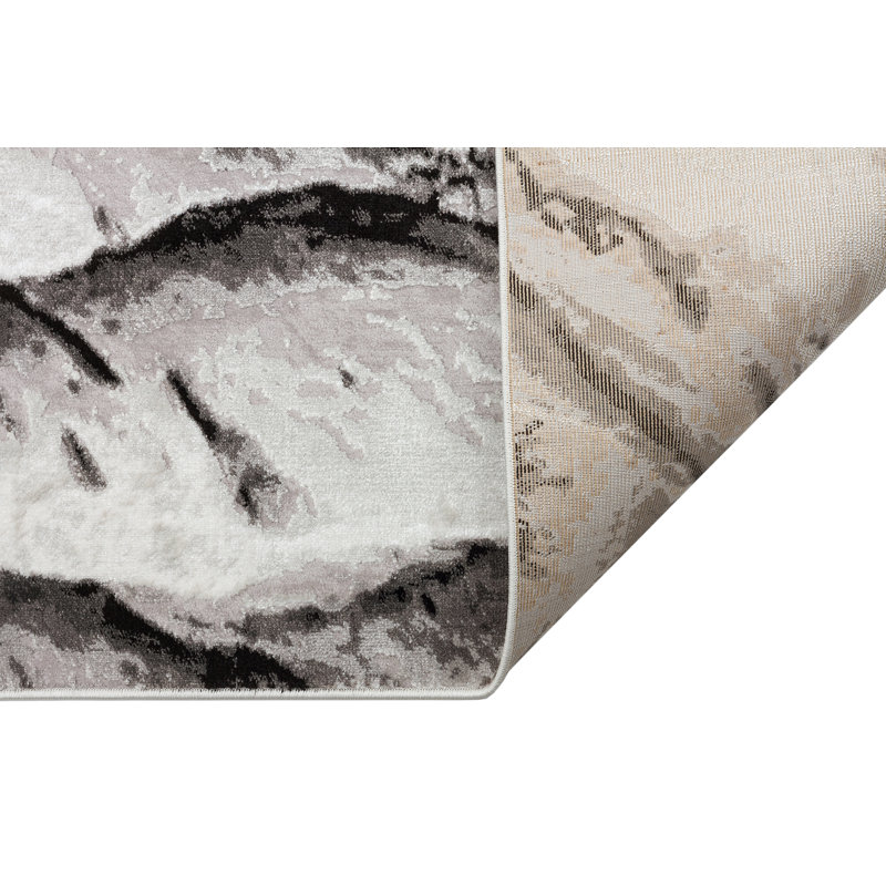 Roseau Abstract Area Rug, Rectangle 160 x 220cm