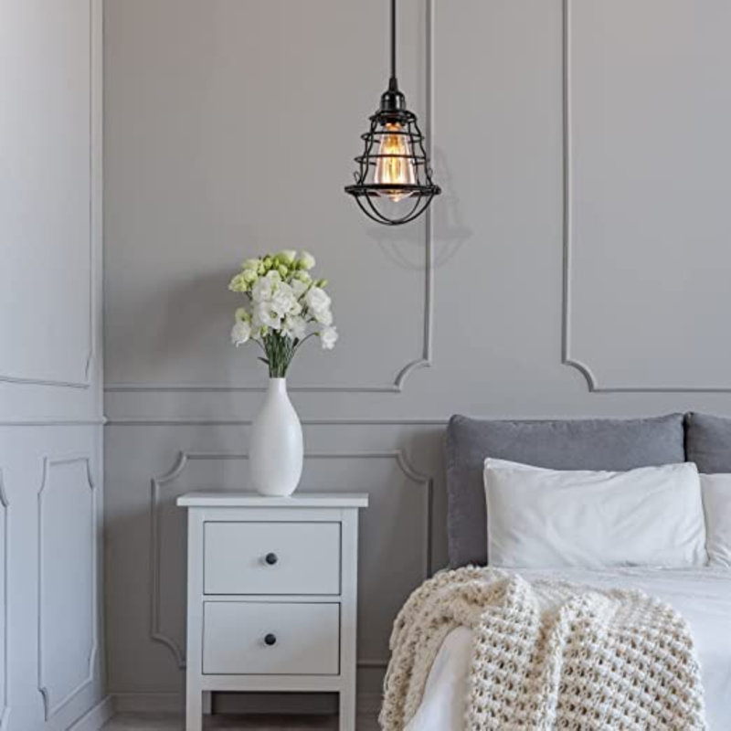 Anthonio 1 - Light Black Pendant