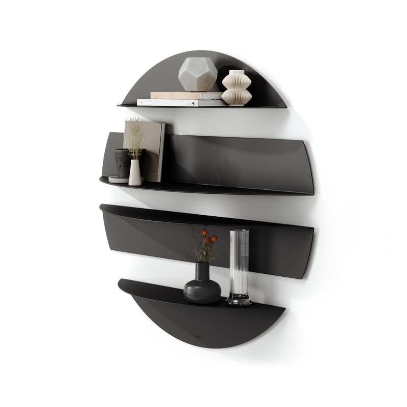 Umbra Solis Wall Shelves, Black