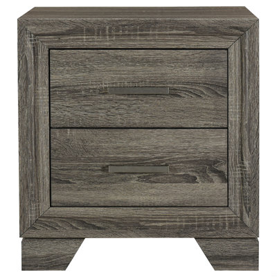 Table de chevet 2 tiroirs
