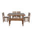 Ensemble repas d'extérieur, ensemble de table et de chaises d'extérieur, convient au patio, au balcon, à la cour arrière-1509622291