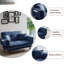 Simple futon et matelas à dossier capitonné de 56,5 po de large-51173390