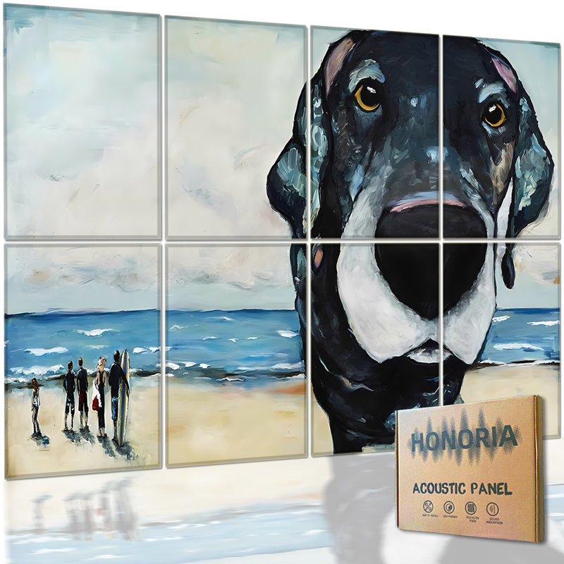 Ensemble de 8 panneaux muraux 48 "x 32" Peel & Stick, Bleu Macdaddy