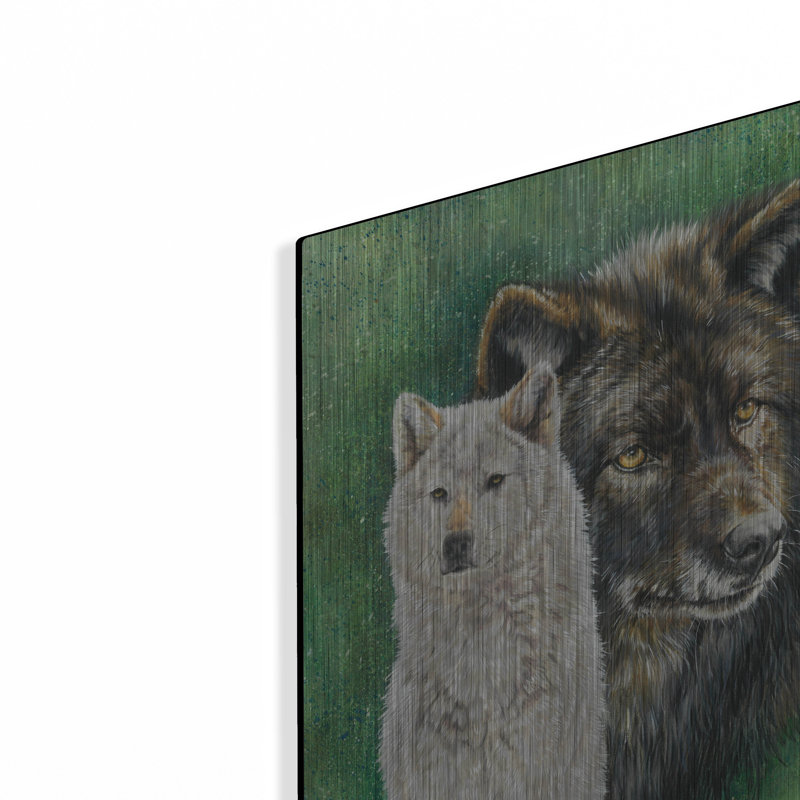 «Misunderstood» par Barbara Keith sur métal, H 24 po x l 16 po