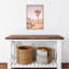 «Joshua Tree III Blush» par Elizabeth Urquhart - reproduction de cadre flottant sur toile-86870180-86870179