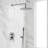Complete Shower System with Rough in-Valve