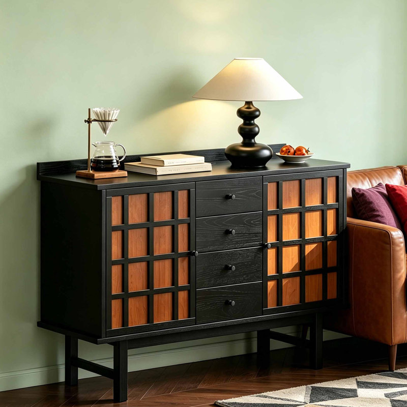 Armoire à chaussures rétro de style européen