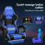  Office Chair Massage Padded Recliner Footrest Swivel Computer Gaming-1425148739-1425148738