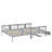 Full Over Full Bunk Bed With Twin Size Trundle And Ladder-1999519703