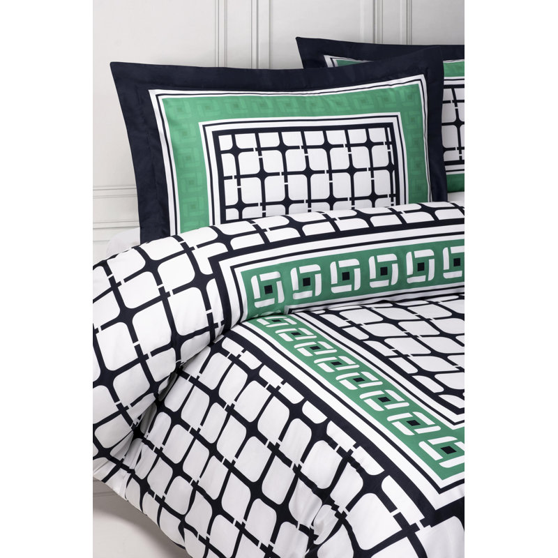 Encadrement de chambre d'amis, Housse de couette grand + 2 grandes taies décorat