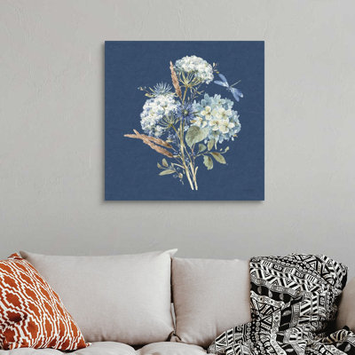 «Bohemian Blue 06 on Blue» par Lisa Audit - reproduction d'art