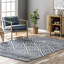 Tapis bleu Boney Southwestern-390068876