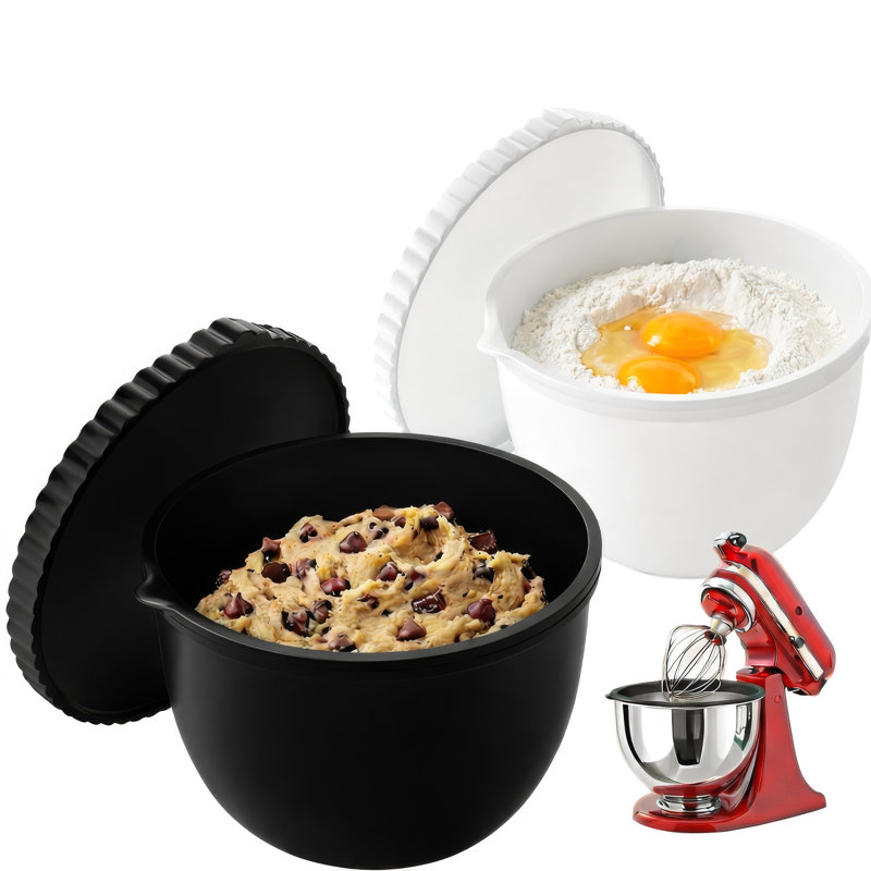 Silicone Bowl Liners with Lids for Kitchenaid Mixer  by  Sweet Jojo Designs
