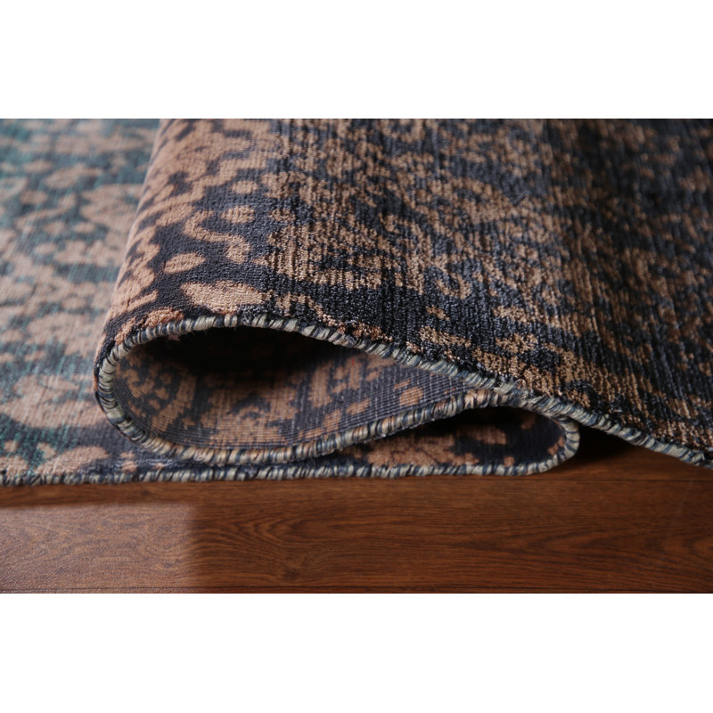 Tapis indien moderne all-over 5 x 8