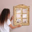 Miroir mural Farmhouse Rustic