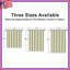 Olive Vertical Stripes Shower Curtains Extra Long-1946973875