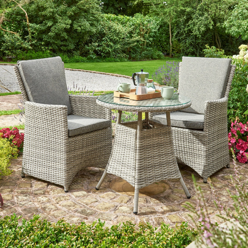 Abhijit Burnham Two Seater Bistro Set
