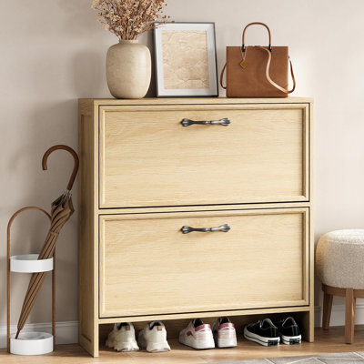 8 Pair Flip Down Shoe Storage