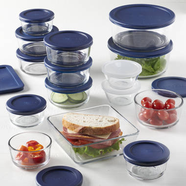Pyrex 6-Piece Glass Food Storage Set with Lids ( 12-Piece)