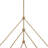 Estevan 6 - Light Dimmable Modern Linear Chandelier-44386082